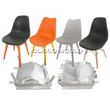 Customized plastic rattan chair injection chair mould